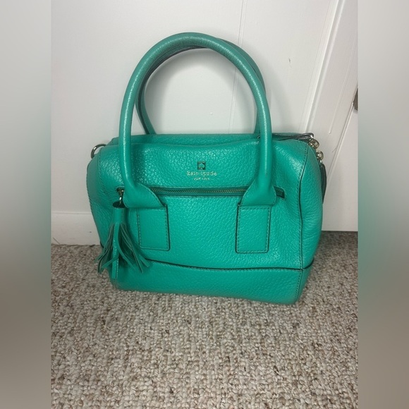 kate spade Handbags - Kate Spade Teal Satchel Bag or hand bag